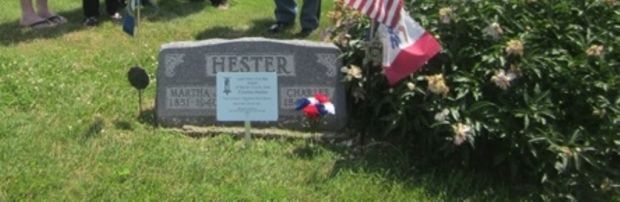LAST LIVING CIVIL WAR SOLDIER OF WARREN COUNTY MEMORIAL STONE
