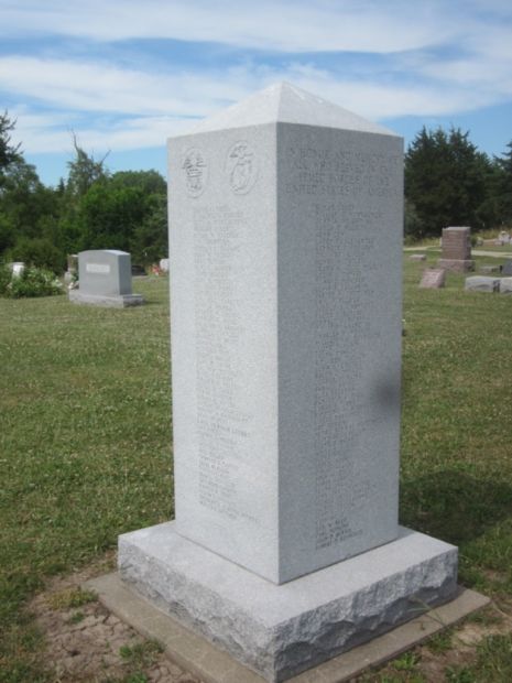 NEW VIRGINIA CEMETERY ALL WARS VETERANS MEMORIAL