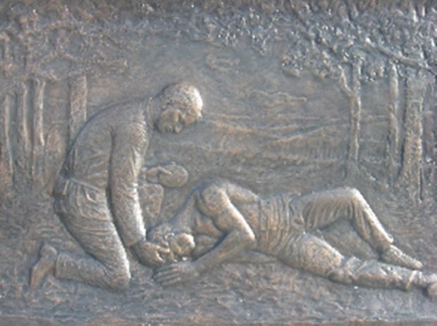 WAPELLO COUNTY CIVIL WAR MEMORIAL PLAQUE C