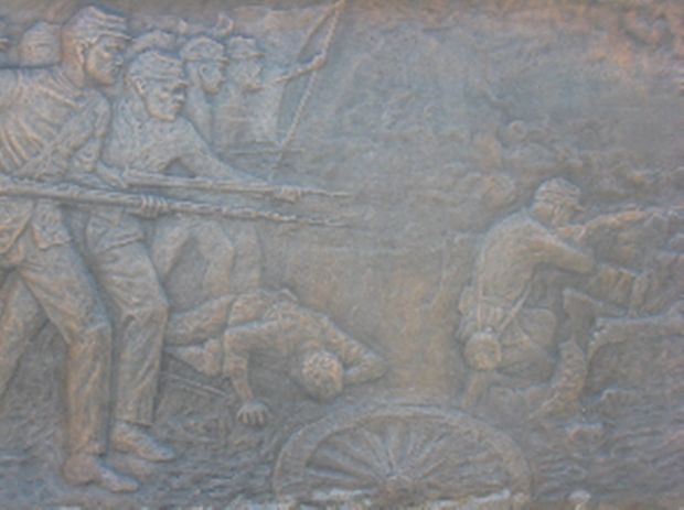 WAPELLO COUNTY CIVIL WAR MEMORIAL PLAQUE B
