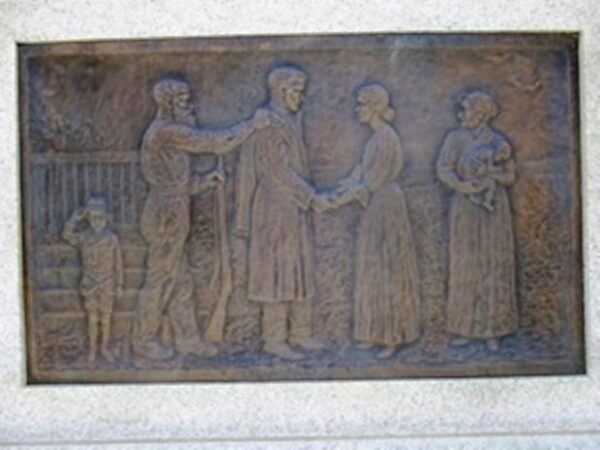 WAPELLO COUNTY CIVIL WAR MEMORIAL PLAQUE A