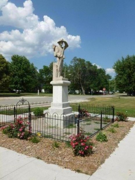 EDDYVILLE CIVIL WAR SOLDIER MEMORIAL