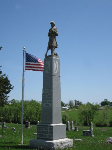 BEDFORD CITY CEMETERY SOLDIERS MEMORIAL