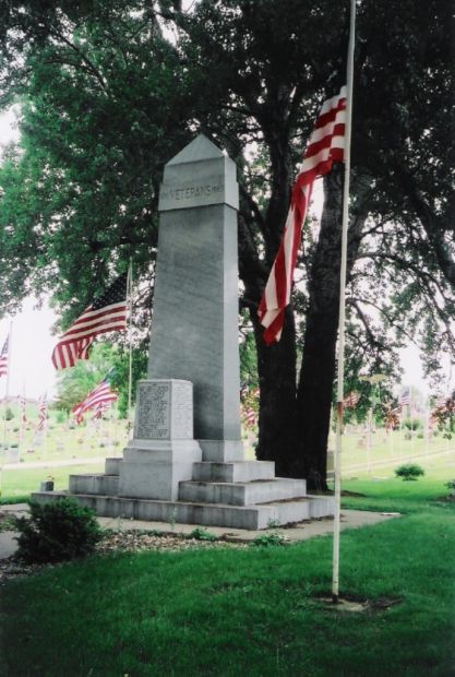 GRACE HILL CEMETERY CIVIL WAR VETERANS MEMORIAL