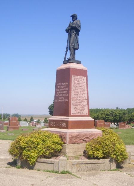PLEASANT VIEW CEMETERY CIVIL WAR MEMORIAL