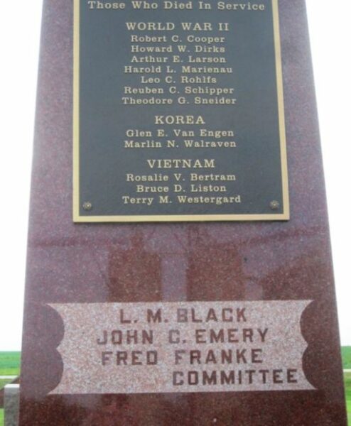 PLEASANT VIEW CEMETERY CIVIL WAR MEMORIAL PLAQUE