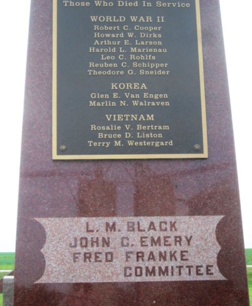 PLEASANT VIEW CEMETERY CIVIL WAR MEMORIAL PLAQUE