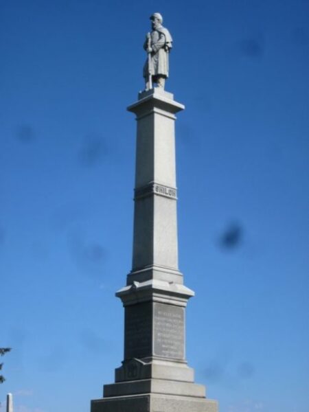 BROOKLYN MEMORIAL CEMETERY CIVIL WAR MEMORIAL