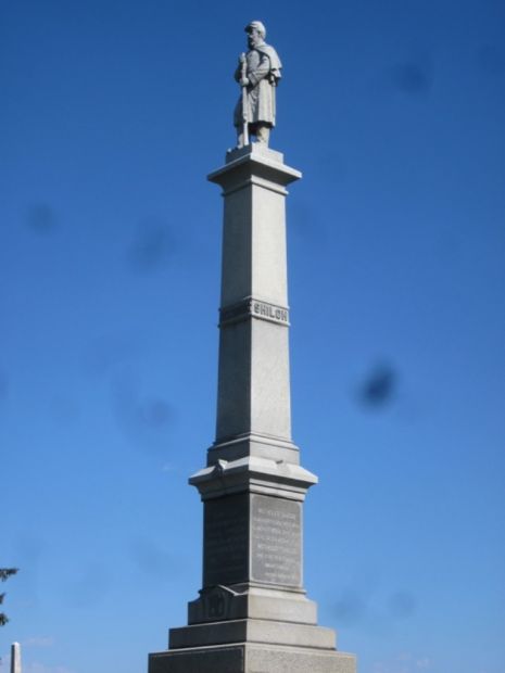 BROOKLYN MEMORIAL CEMETERY CIVIL WAR MEMORIAL