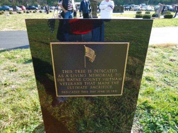 WAYNE COUNTY VIETNAM VETERANS MEMORIAL TREE