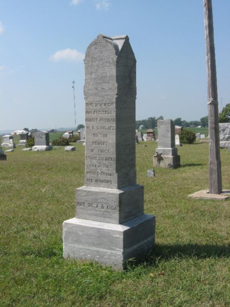CARSON CEMETERY UNKNOWN CIVIL WAR DEAD MEMORIAL