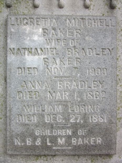 GENERAL NATHANIEL BAKER WAR MEMORIAL STONE C