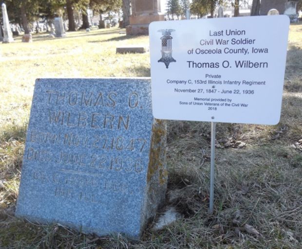 LAST LIVING CIVIL WAR SOLDIER OF OSCEOLA COUNTY MEMORIAL STONE AND PLAQUE