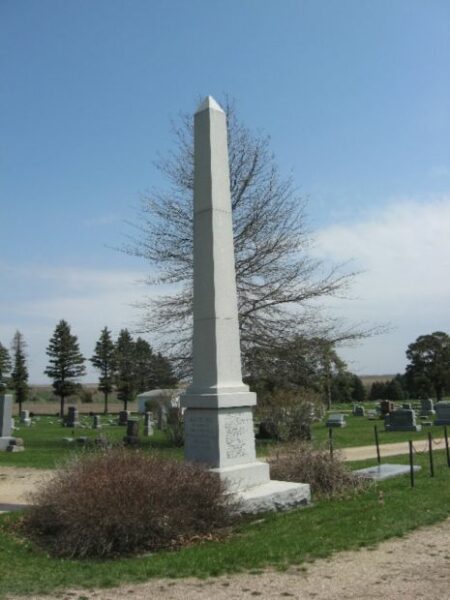 WATERMAN CEMETERY CIVIL WAR MEMORIAL