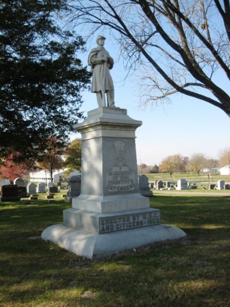 OAKRIDGE CEMETERY CIVIL WAR MEMORIAL