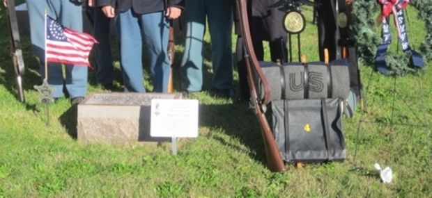 LAST LIVING CIVIL WAR SOLDIER OF MILLS COUNTY MEMORIAL STONE