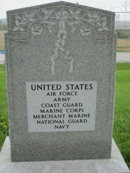 A.S. PAUL CIVIL WAR MEMORIAL BACK