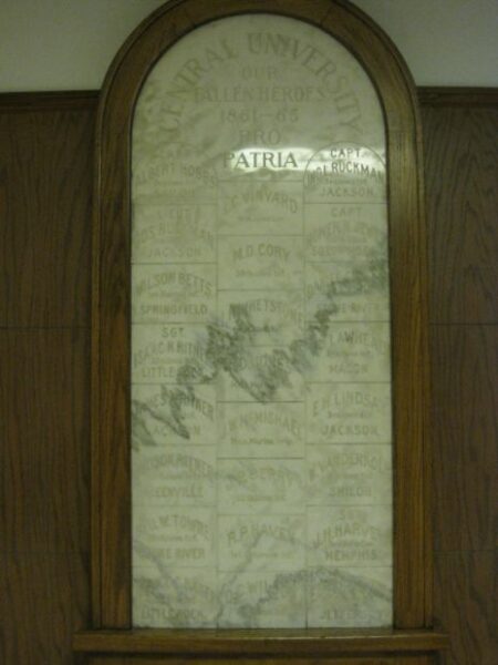 CENTRAL UNIVERSITY FALLEN HEROES WAR MEMORIAL