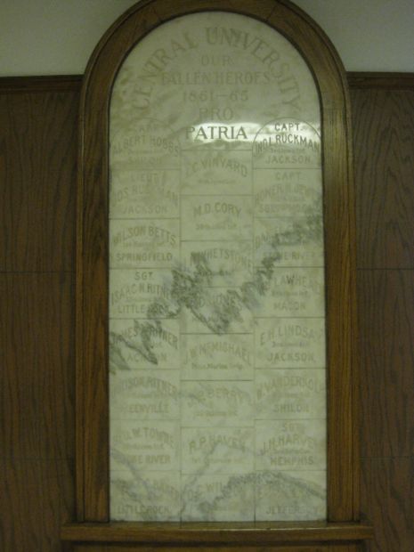 CENTRAL UNIVERSITY FALLEN HEROES WAR MEMORIAL