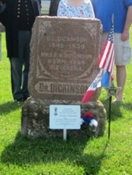 LAST LIVING CIVIL WAR SOLDIER OF UNION COUNTY MEMORIAL STONE