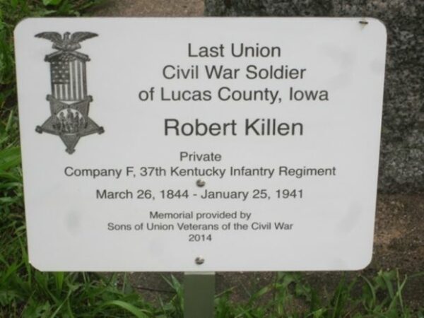 LAST LIVING CIVIL WAR SOLDIER OF LUCAS COUNTY MEMORIAL STONE PLAQUE