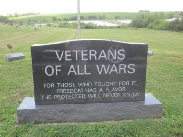 RUSSELL CEMETERY VETERANS OF ALL WARS MEMORIAL