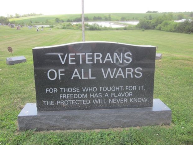 RUSSELL CEMETERY VETERANS OF ALL WARS MEMORIAL