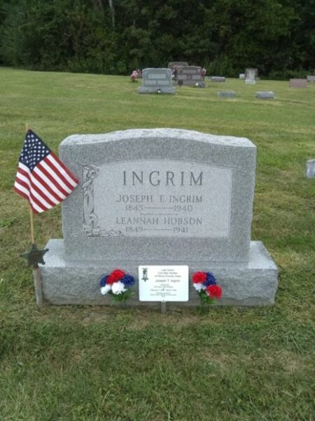 LAST LIVING CIVIL WAR SOLDIER OF HENRY COUNTY MEMORIAL STONE AND PLAQUE