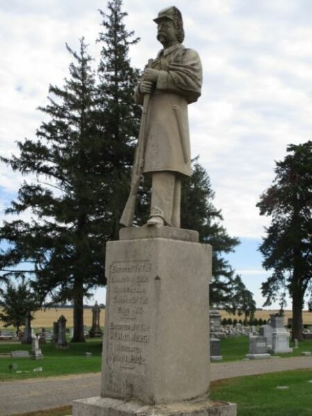 JEFFERSON CEMETERY UNKNOWN CIVIL WAR DEAD MEMORIAL
