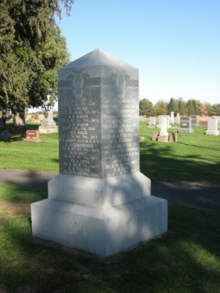 GRAND JUNCTION CEMETERY CIVIL WAR MEMORIAL