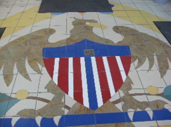 FRANKLIN COUNTY REST AREA MEMORIAL BUILDING MURAL C