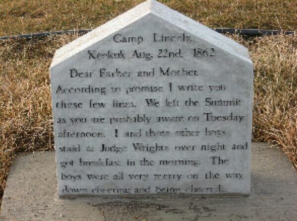FRANKLIN COUNTY REST AREA MEMORIAL BUILDING STONE B