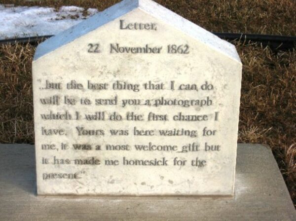 FRANKLIN COUNTY REST AREA MEMORIAL BUILDING STONE A