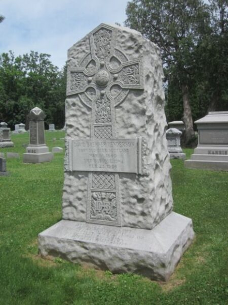 COLONEL DAVID HENDERSON CEMETERY MEMORIAL