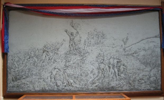 BATTLE OF FORT DONELSON MEMORIAL PLAQUE