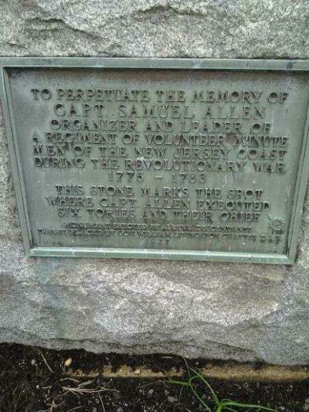 CAPT. SAMUEL ALLEN WAR MEMORIAL