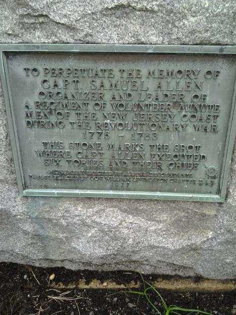 CAPT. SAMUEL ALLEN WAR MEMORIAL