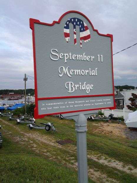 SEPTEMBER 11 MEMORIAL BRIDGE MARKER