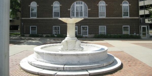 WATERLOO UNION SOLDIERS CIVIL WAR MEMORIAL FOUNTAIN