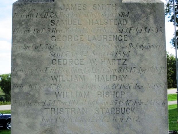 PLEASANT HILL CEMETERY CIVIL WAR MEMORIAL STONE B