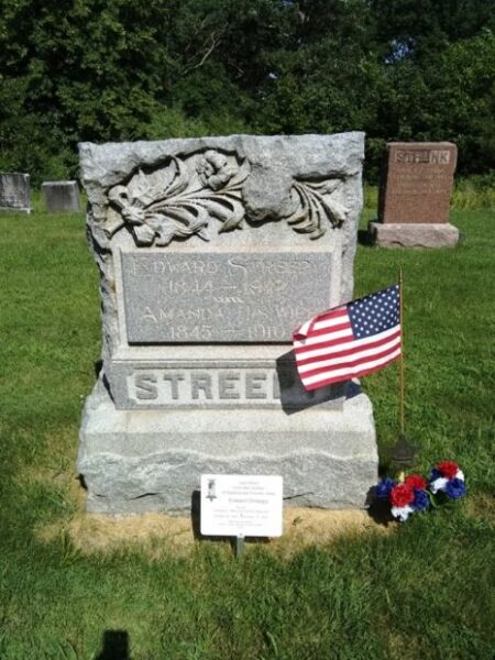 LAST LIVING CIVIL WAR SOLDIER OF APPANOOSE COUNTY MEMORIAL STONE