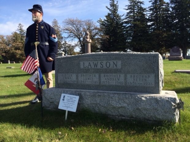 LAST LIVING CIVIL WAR SOLDIER OF ADAIR COUNTY MEMORIAL STONE
