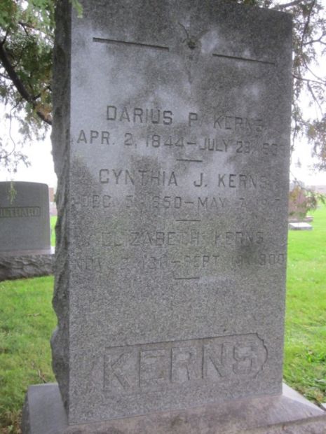 LAST LIVING CIVIL WAR SOLDIER OF ADAMS COUNTY MEMORIAL STONE