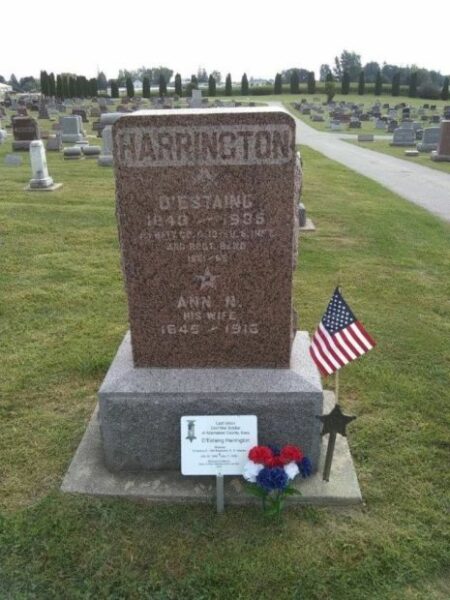 LAST LIVING CIVIL WAR SOLDIER OF ALLAMAKEE COUNTY MEMORIAL STONE
