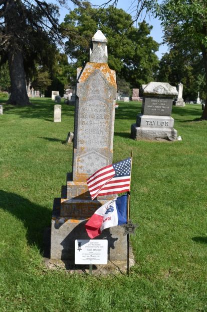LAST LIVING CIVIL WAR SOLDIER OF HOWARD COUNTY MEMORIAL STONE