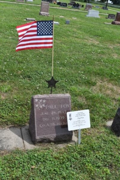 LAST LIVING CIVIL WAR SOLDIER OF IDA COUNTY MEMORIAL STONE