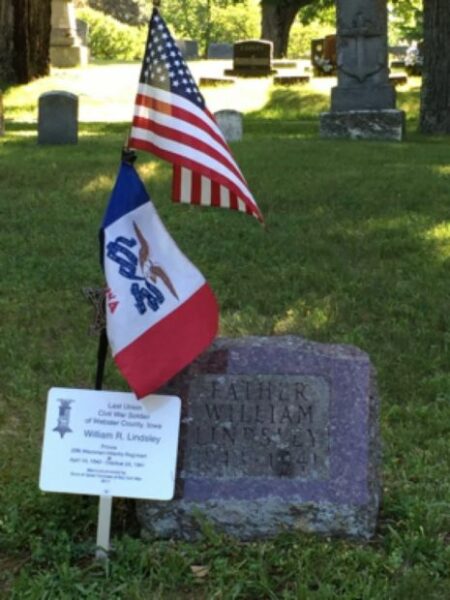 LAST LIVING CIVIL WAR SOLDIER OF WEBSTER COUNTY MEMORIAL STONE
