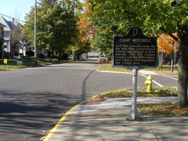 CAMP MITCHELL WAR MEMORIAL MARKER