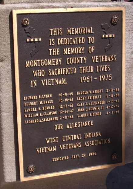 MONTGOMERY COUNTY’S TRIBUTE TO HER HEROIC DEAD MEMORIAL PLAQUE E