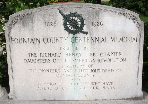 FOUNTAIN COUNTY CENTENNIAL MEMORIAL